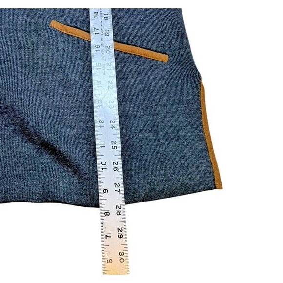 Soft Surroundings Tunic Womens Size Medium Grey Hanna Convertible Sweater Wool - Picture 8 of 9